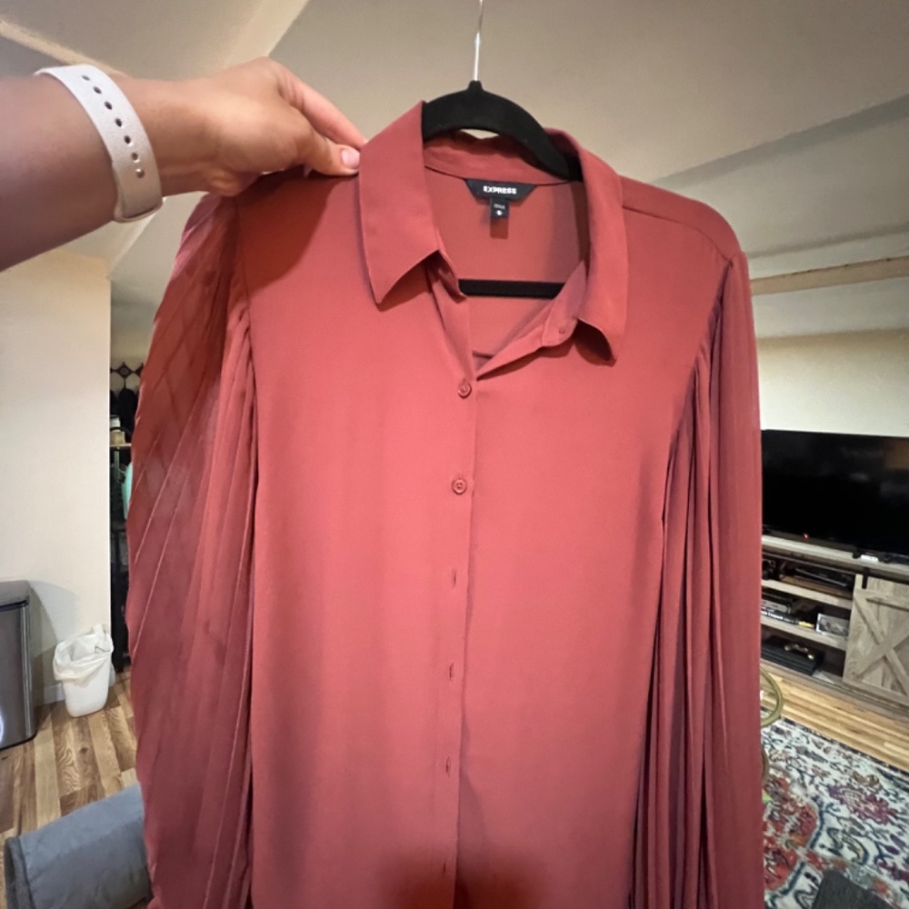 Express Women’s Button-Down Blouse - image 2